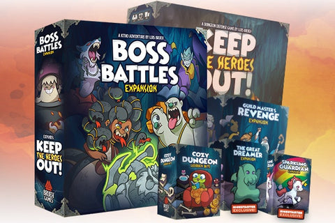 Keep the heroes out!: Boss Battles - Pack completo - KS - COBRO DE APARTADO - OCTUBRE 2024