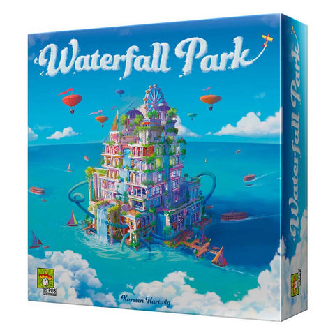 Waterfall Park - Español - Detalle en caja