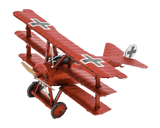 Fokker DR.I Triplano: Rompecabezas Metálico 3D