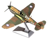 P-40 Warhawk: Rompecabezas Metálico 3D