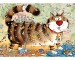Degano - Vida de Gatos: Rompecabezas 1000 piezas