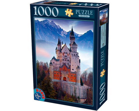 Castillo Neuschwanstein: Rompecabezas 1000 piezas