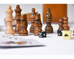 7 Juegos en 1 (Ajedrez, Damas, Backgammon, Cribb, Baraja, Dominó y Dados)