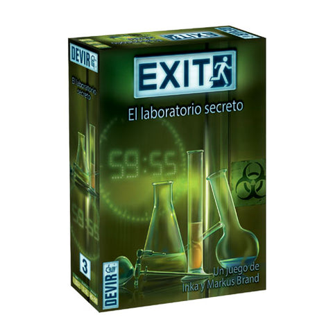 EXIT 3 - El Laboratorio Secreto - Nivel: Avanzado